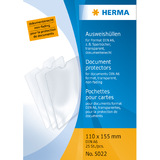HERMA Ausweishlle, PP, 1-fach, 0,14 mm, Format: 110 x 155mm