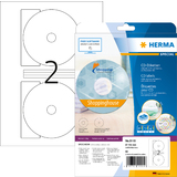 HERMA CD/DVD-Etiketten SPECIAL, Durchmesser: 116 mm, Maxi
