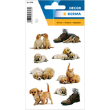 HERMA sticker DECOR "Hundewelpen"