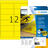 HERMA signal-etiketten SPECIAL, 99,1 x 42,3 mm, gelb