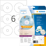 HERMA mini CD-Etiketten mini SPECIAL, Durchmesser: 78 mm