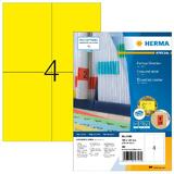 HERMA universal-etiketten SPECIAL, 105 x 148 mm, gelb