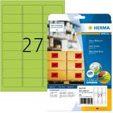 HERMA universal-etiketten SPECIAL, 63,5 x 29,6 mm, neon-grn