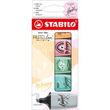 STABILO textmarker BOSS mini Pastellove 2.0, 5er Kartonetui