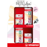 STABILO textmarker BOSS mini Pastellove 2.0, 72er Display