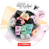 STABILO textmarker BOSS mini Pastellove 2.0, 50er Display