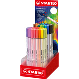 STABILO pinselstift Pen 68 brush ARTY, 80er Display