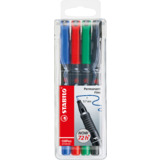 STABILO permanent-marker OHPen universal, permanent 4er Etui