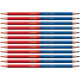 STABILO lehrerbuntstift Original, sechseckig, rot/blau