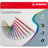 STABILO pastellkreidestift CarbOthello, 24er Metall-Etui