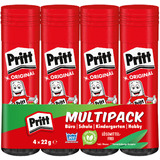 Pritt klebestift 4 x 22g im Spar-Pack, lsemittelfrei