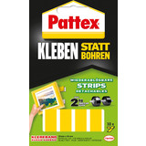 Pattex montage Klebe-Strips, wieder ablösbar, gelb
