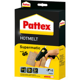 Pattex Heißklebepistole hot SUPERMATIC, schwarz/gelb