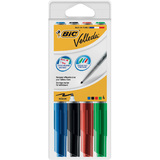 BIC whiteboard-marker Velleda 1741, Rundspitze, 4er Etui