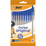 BIC kugelschreiber Cristal Original, blau, im 10er Beutel