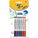 BIC kids Whiteboard-Marker velleda Mini, 6er Blister