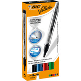 BIC whiteboard-marker Velleda liquid Ink, 4er Etui