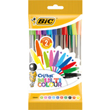 BIC kugelschreiber Cristal large Multicolor, 10er Beutel