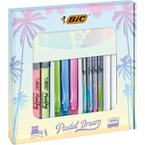 BIC schreibset "Pastel dream Kit" mit Notizbuch, 16-teilig