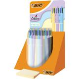 BIC druckkugelschreiber 4 colours Pastell, 30er Display