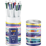 BIC kugelschreiber 4 Colours, 8er Metallbox