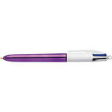 BIC druckkugelschreiber 4 colours Shine, 0,32 mm, violett