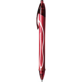 BIC gelschreiber Gelocity quick Dry , Strichfarbe: rot