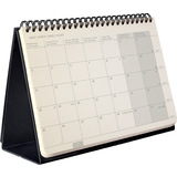 sigel tischkalender Conceptum 2024, ca. din A5 quer, schwarz