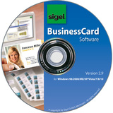 sigel businesscard Gestaltungssoftware, für Visitenkarten