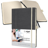 sigel notizbuch Conceptum design Casual, din A4, grau/wei