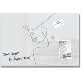 sigel glas-magnettafel artverum line Art, (B)600 x (H)400 mm