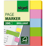 sigel haftmarker Brillant mini, 50 x 12 mm, 200 Blatt