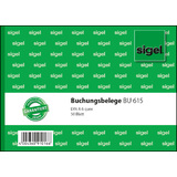 sigel formularbuch "Buchungsbeleg", a6 quer, 50 Blatt