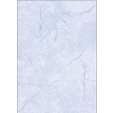 sigel Struktur-Papier, A4, 90 g/qm, Feinpapier, granit blau