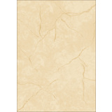 sigel Struktur-Papier, A4, 200 g/qm, granit beige