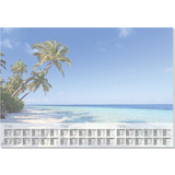 sigel papier-schreibunterlage "Beach", 595 x 410 mm