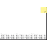 sigel papier-schreibunterlage "Memo", 595 x 410 mm