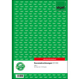 sigel formularbuch "Kassenabrechnung", A4, 2 x 40 Blatt, SD