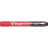 PILOT permanent-marker 100, Rundspitze, rot