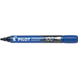 PILOT permanent-marker 100, Rundspitze, blau