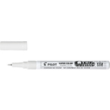 PILOT permanent-marker SUPER COLOR, extra feine Spitze, wei