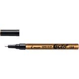 PILOT permanent-marker SUPER COLOR, extra feine Spitze, gold