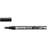 PILOT permanent-marker SUPER COLOR,extra feine Spitze,silber