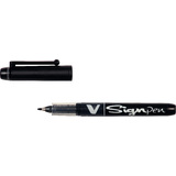 PILOT faserschreiber V sign Pen, schwarz,Strichstrke: 0,6mm