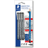 STAEDTLER pigmentliner "Artist Set", schwarz, Blisterkarte