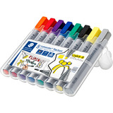 STAEDTLER lumocolor Flipchart-Marker 356/356B, 8er Etui