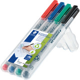 STAEDTLER lumocolor NonPermanent-Marker 311S, 4er Etui