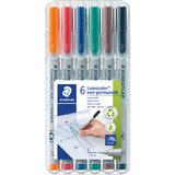 STAEDTLER lumocolor NonPermanent-Marker 311S, 6er Etui