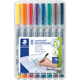 STAEDTLER lumocolor NonPermanent-Marker 315M, 8er Etui