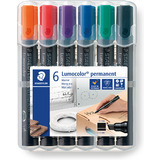 STAEDTLER lumocolor Permanent-Marker 350, 6er Etui